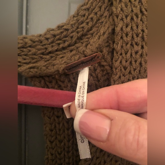 Free People midi back cutout sweater - Picture 3 of 5